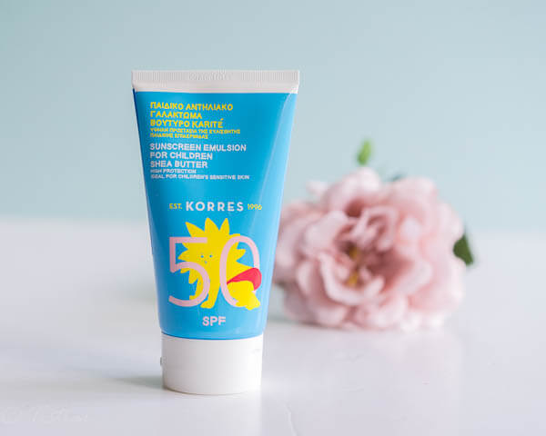 Shea Butter SPF50 Sonnenemulsion für Kinder von Korres