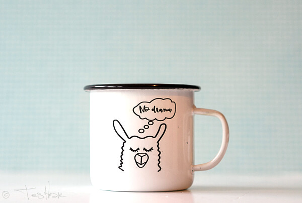 InStyle - Emaille Tasse