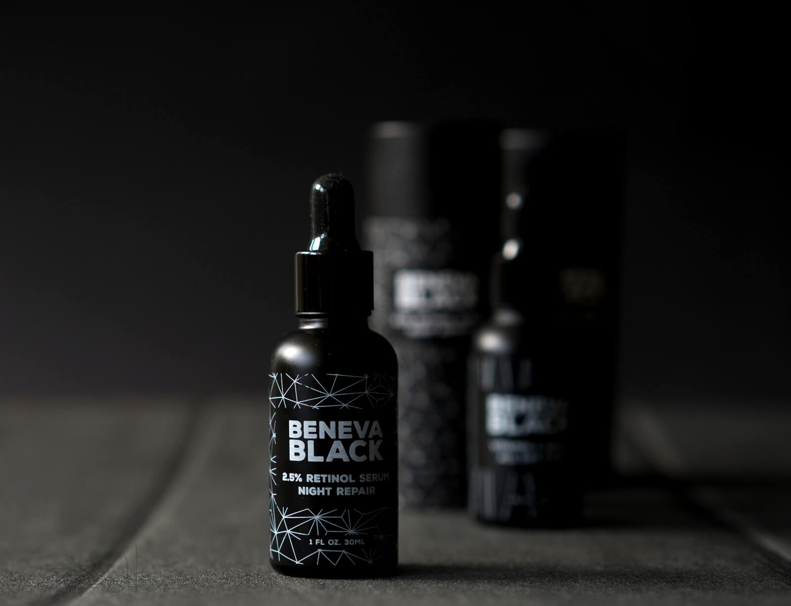 Night Care - Nachtpflege - Beneva Black Retinol Serum