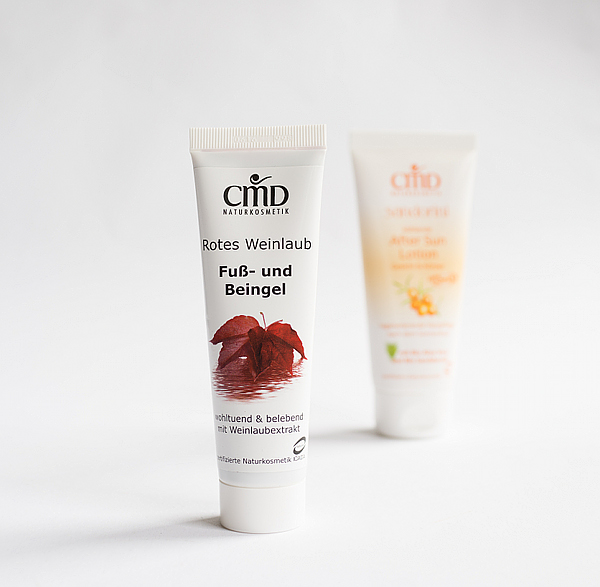 Naturkosmetik von CMD - Rotes Weinlaub Fuß- und Beingel