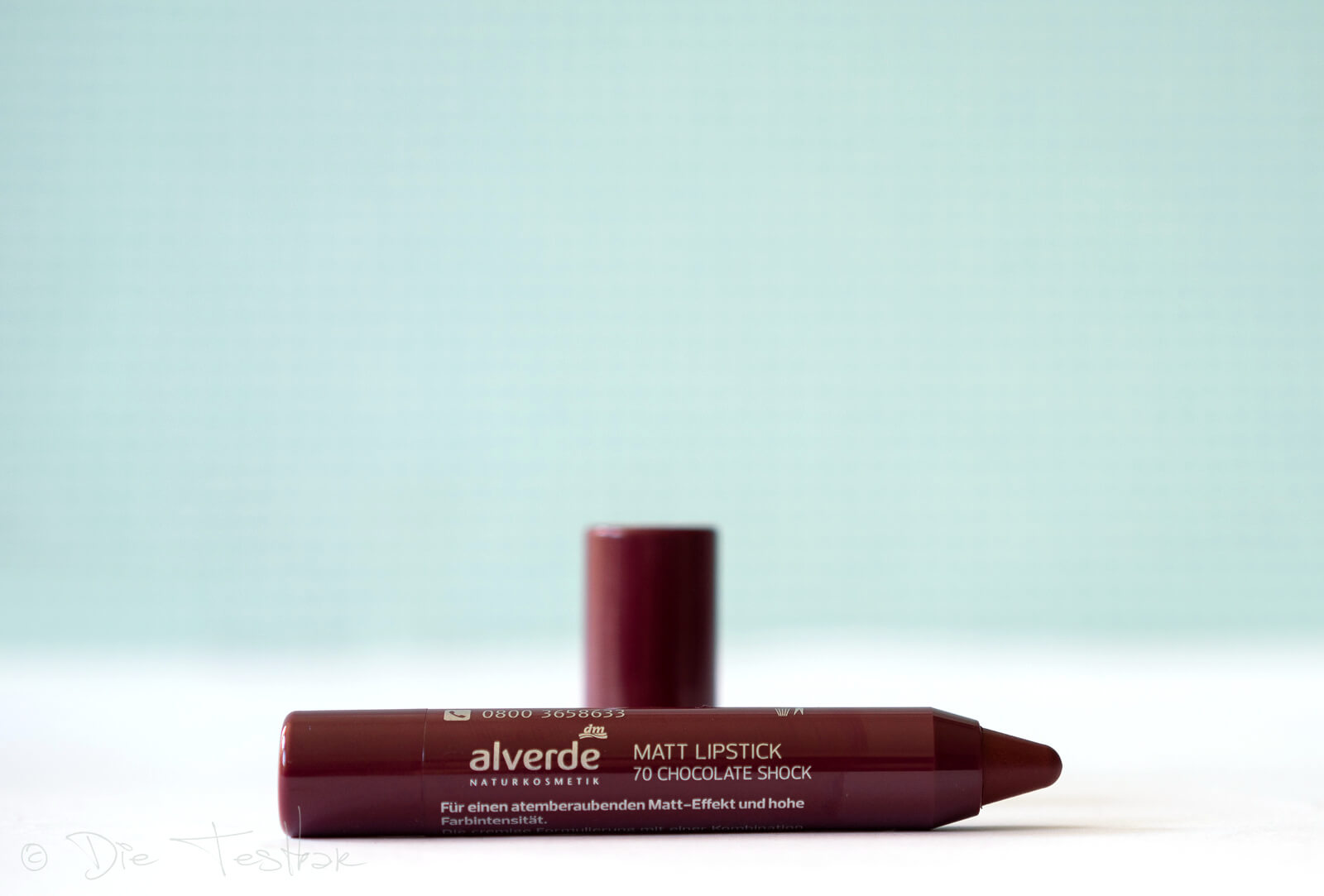 alverde Naturkosmetik - Matt Lipstick, Automatic Lipline