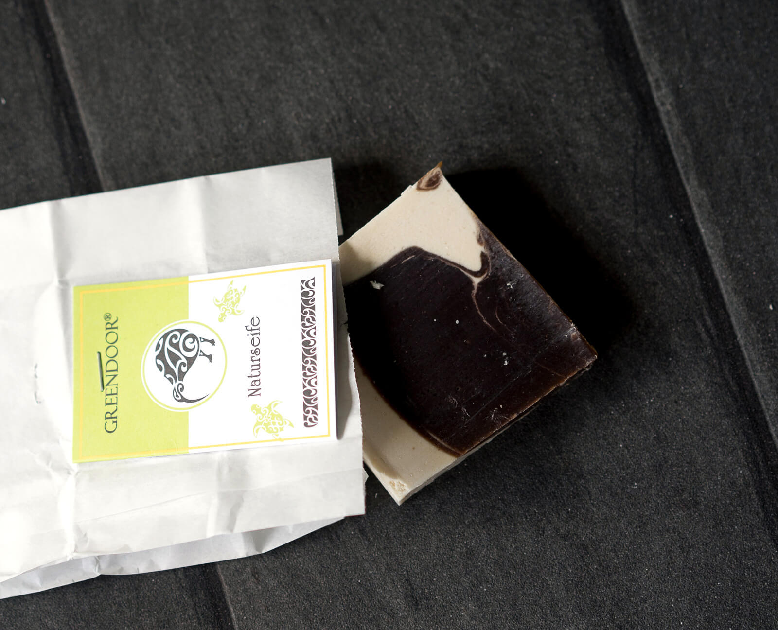 Naturseife Cocos mit echter Schokolade - Handseife vegan - Natürlich basische Seife