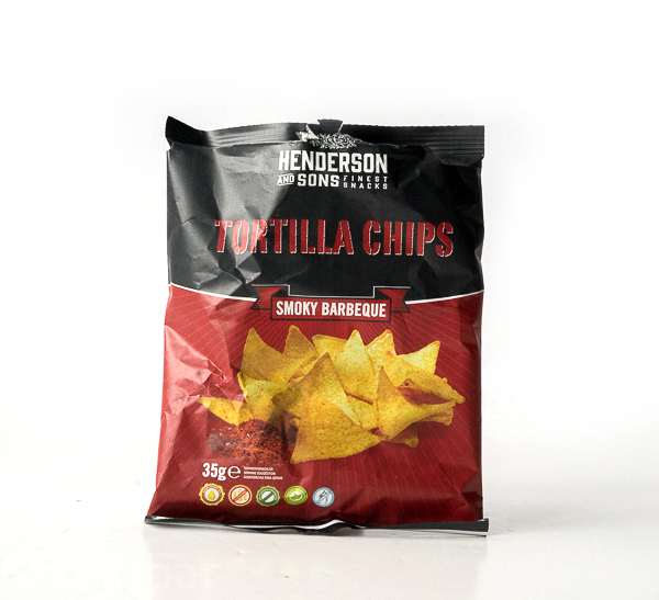 HENDERSON AND SONS - Tortilla Chips Smokey Barbeque
