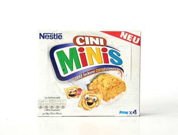 NESTLÉ CINI MINIS - Cerealien-Riegel