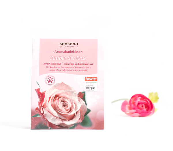 sensena Aromabadekissen Zauber der Rose