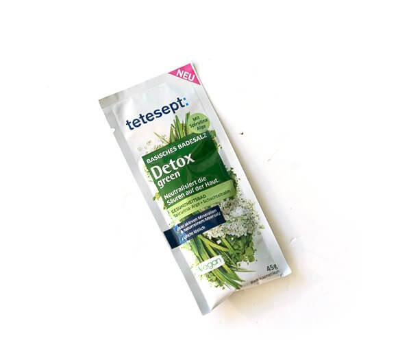 Badesalz tetesept "Detox Green"