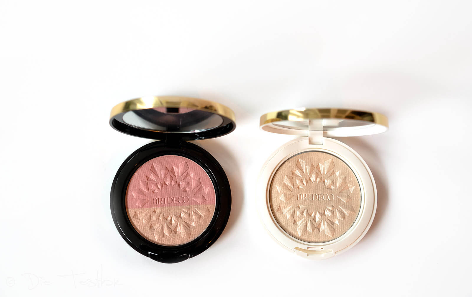 Glam Couture Blush und Glow Highlighting Powder von Artdeco 2