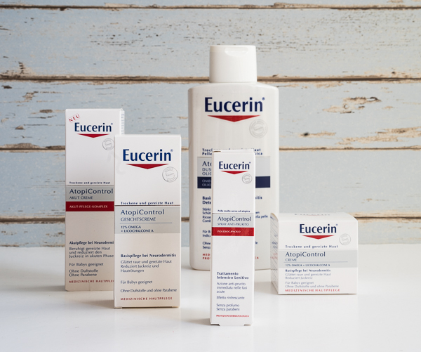 AtopiControl von Eucerin  - Die Systempflege bei extrem trockener Haut und Neurodermitis 