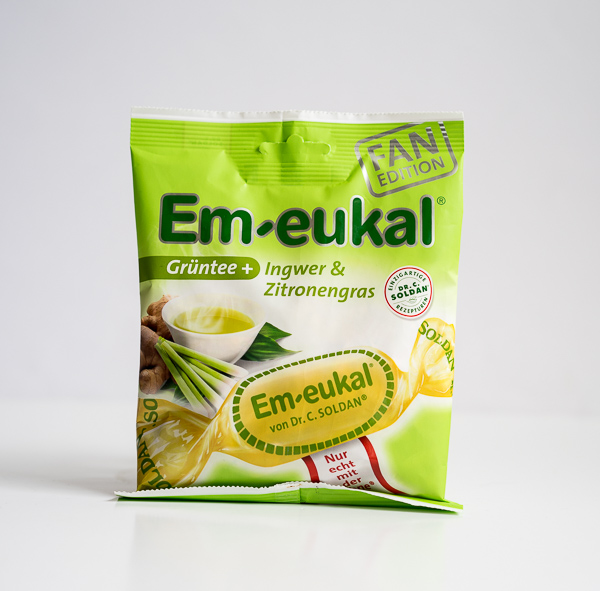 EM-EUKAL - Grüntee-Ingwer-Zitronengras Bonbons