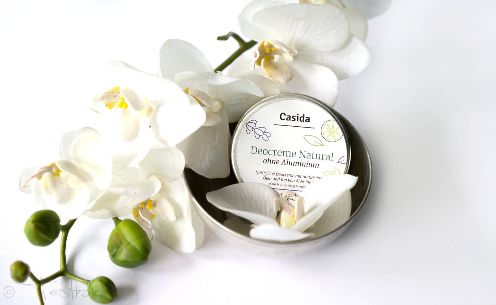 Deocreme Natural ohne Aluminium von Casida