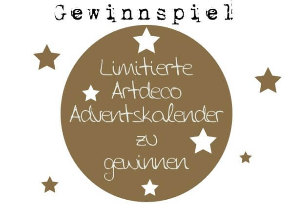 Gewinnspiel – 2 x 1 Limitierter Adventskalender von Artdeco zu gewinnen