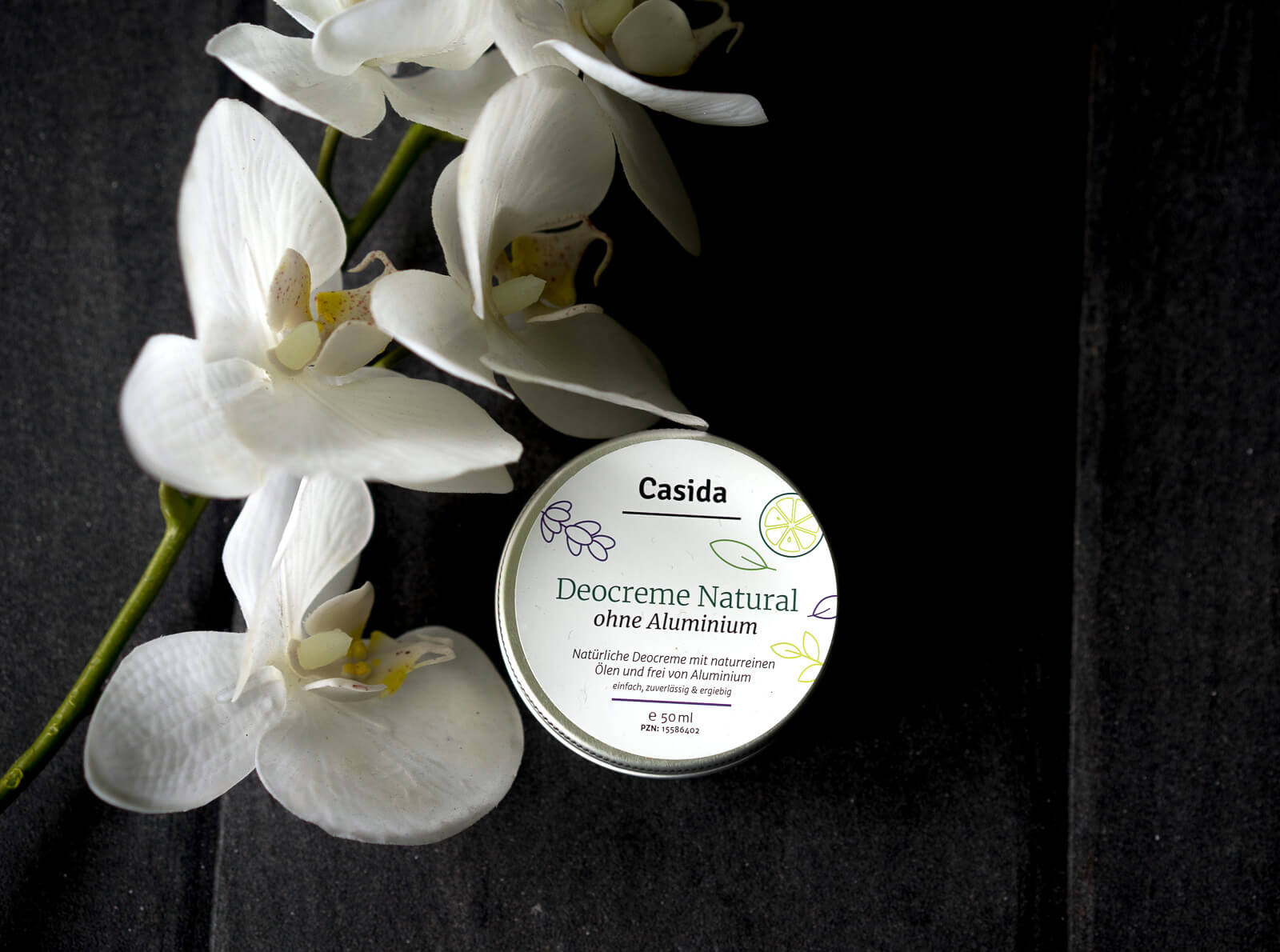 Deocreme Natural ohne Aluminium von Casida