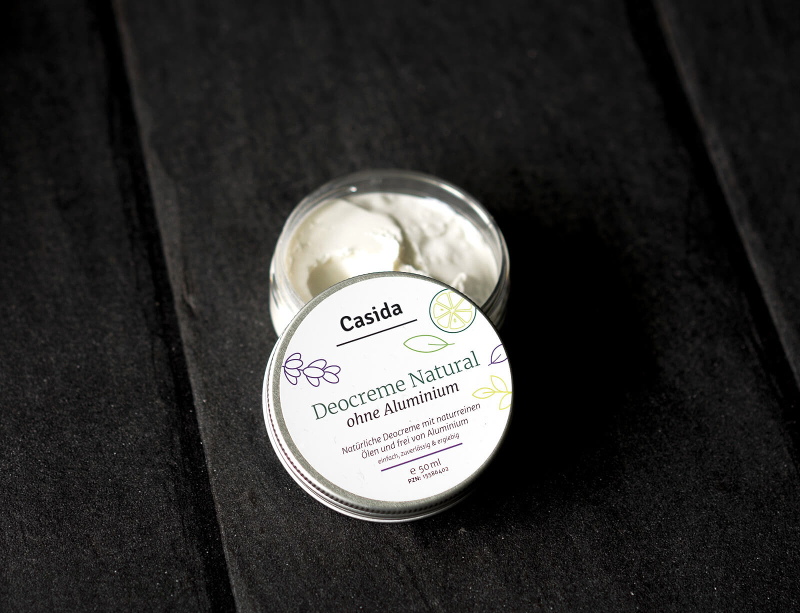 Deocreme Natural ohne Aluminium von Casida