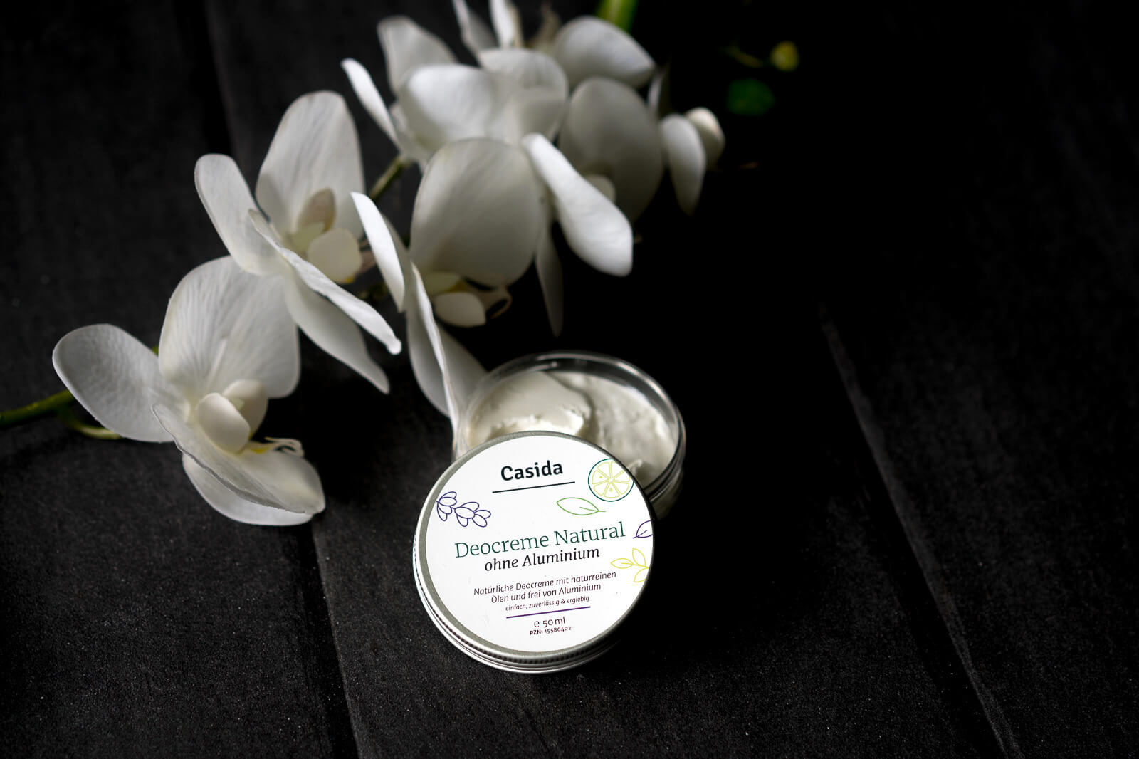 Deocreme Natural ohne Aluminium von Casida