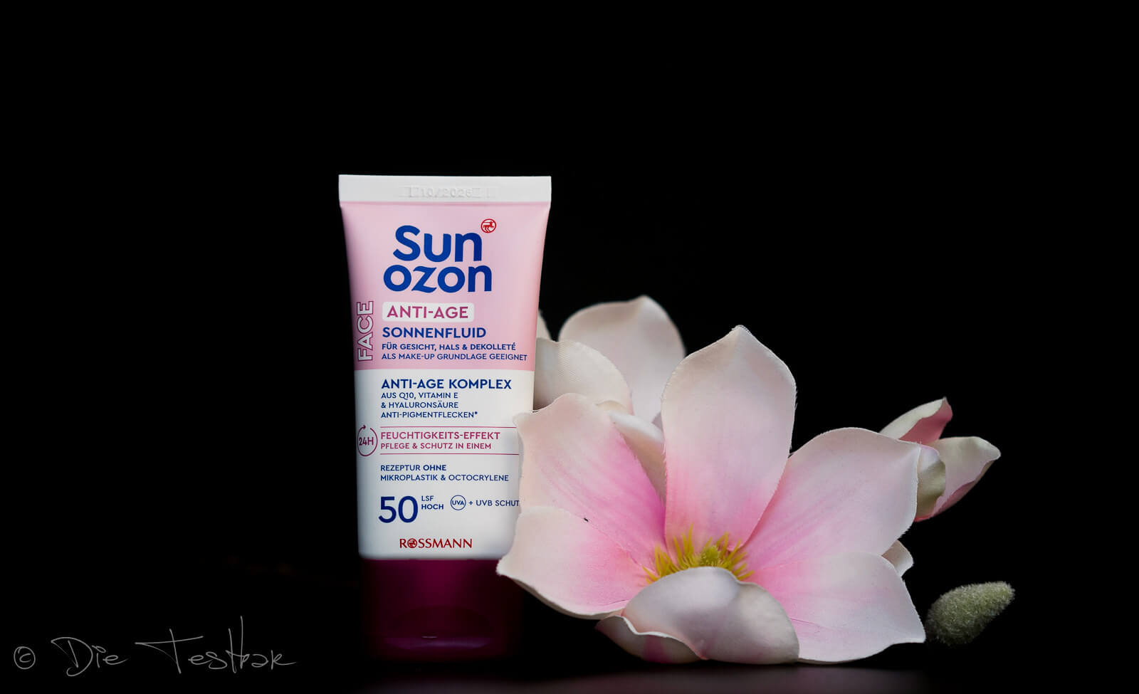 Review - sunozon Anti-Age Sonnenfluid LSF 50 - Anti-Pigmentflecken als Make-Up Grundlage