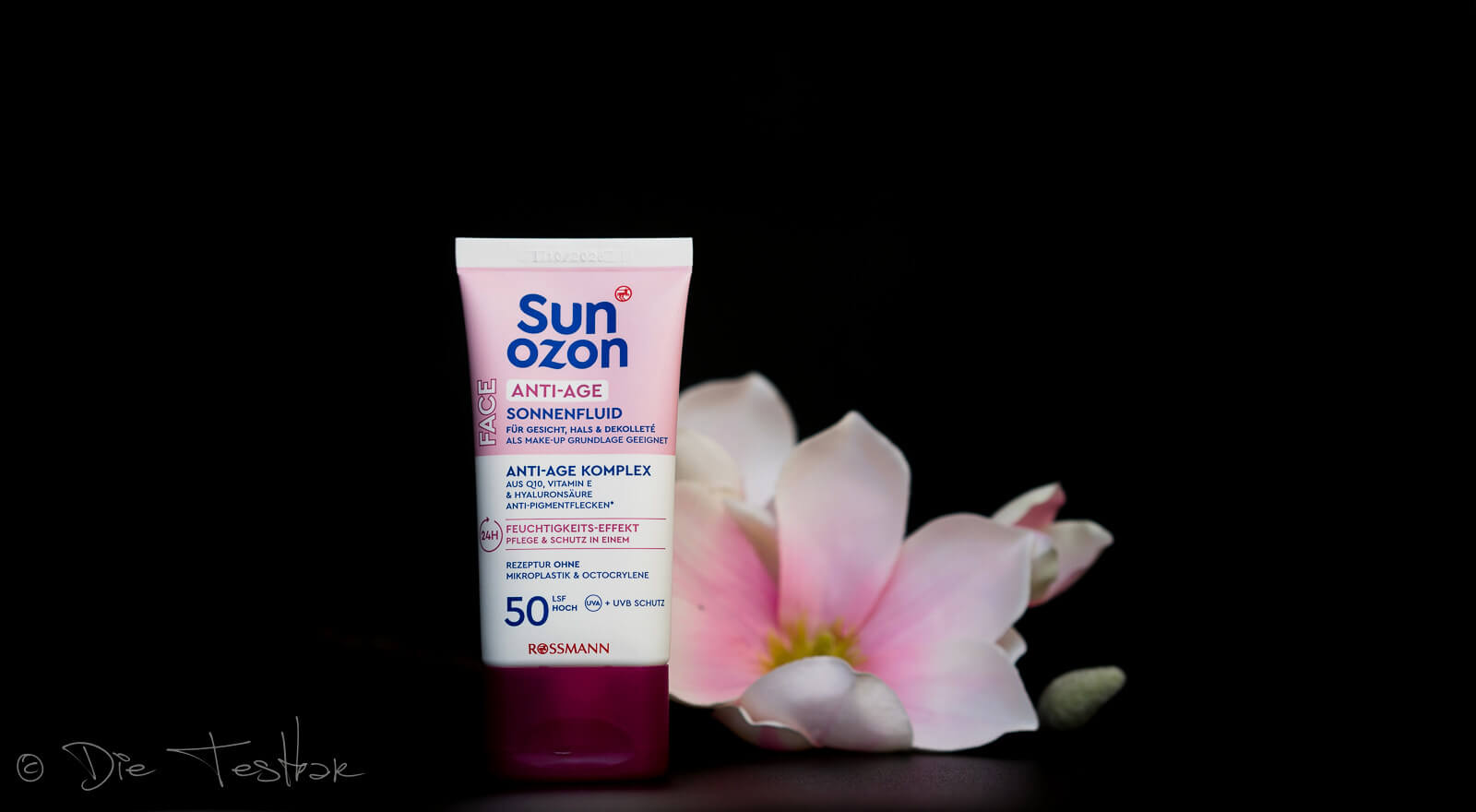 Review - sunozon Anti-Age Sonnenfluid LSF 50 - Anti-Pigmentflecken als Make-Up Grundlage 3