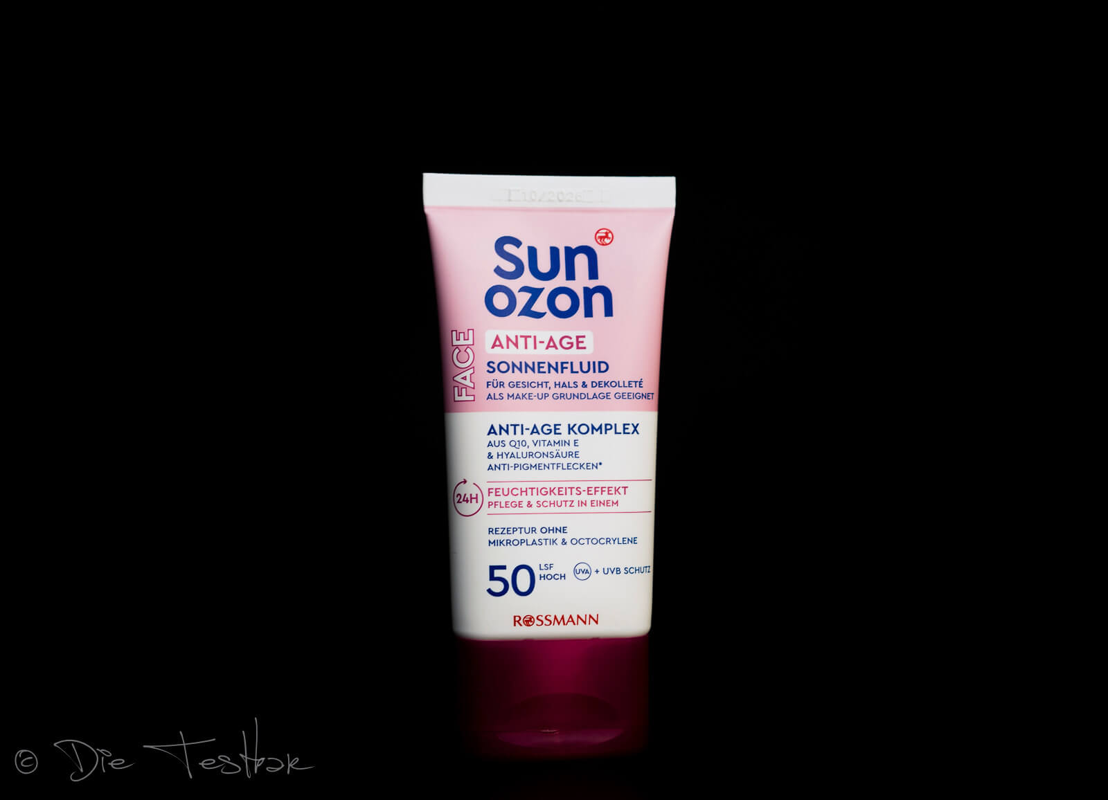 Review - sunozon Anti-Age Sonnenfluid LSF 50 - Anti-Pigmentflecken als Make-Up Grundlage 4