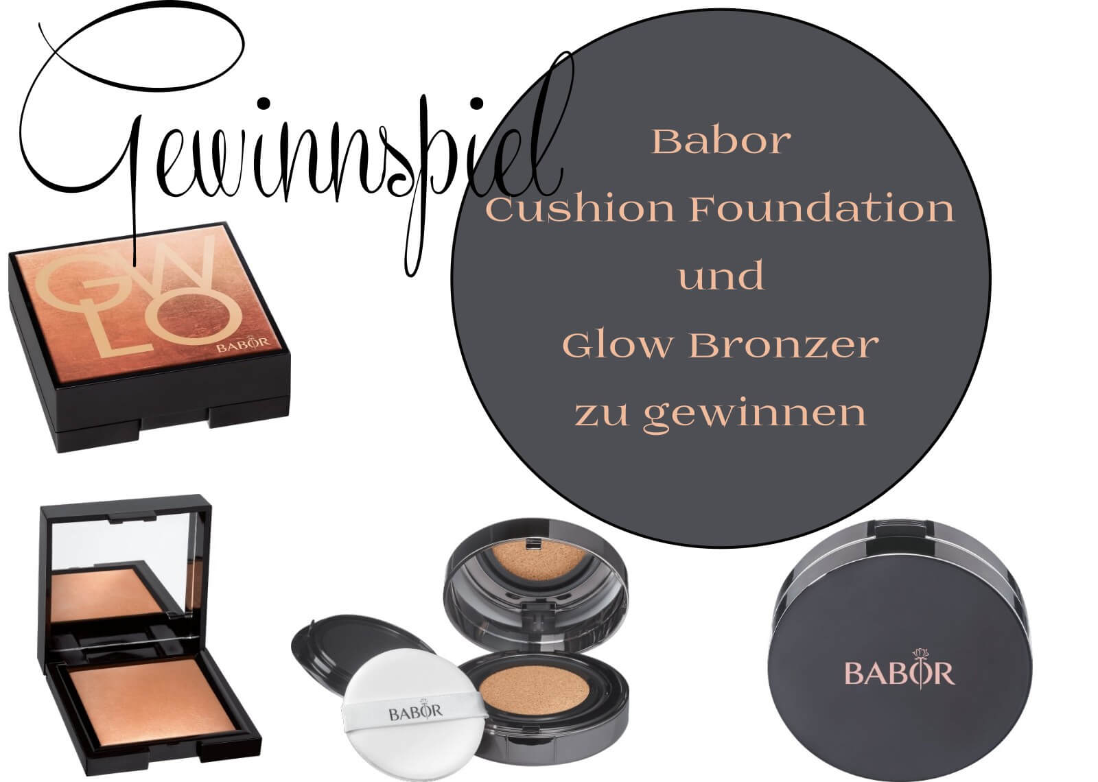 Gewinnspiel - Babor AGE ID Make-up - Cushion Foundation und Glow Bronzer zu gewinnen 1