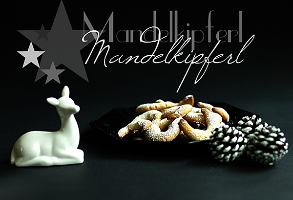  Weihnachtsbäckerei - Mandelkipferl 