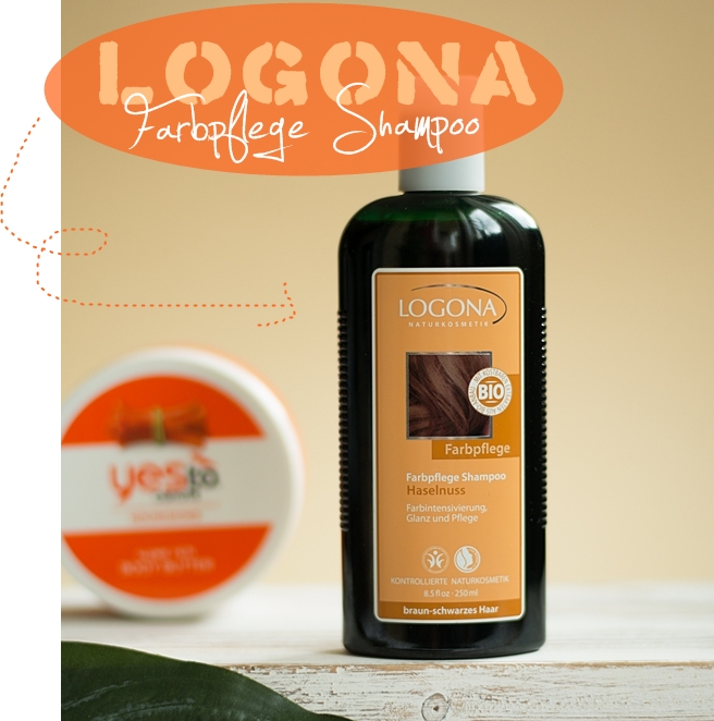 Naturkosmetik - Logona Farbpflege Shampoo Haselnuss