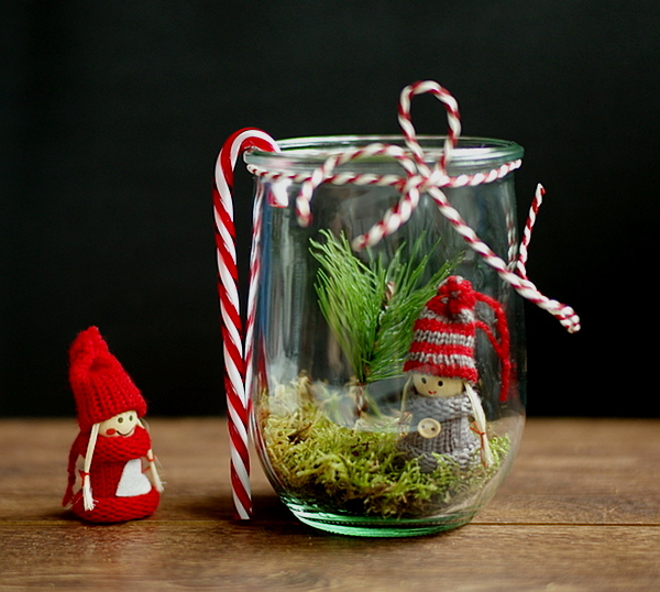 DIY - Hübsche Weihnachtsdeko im Glas 