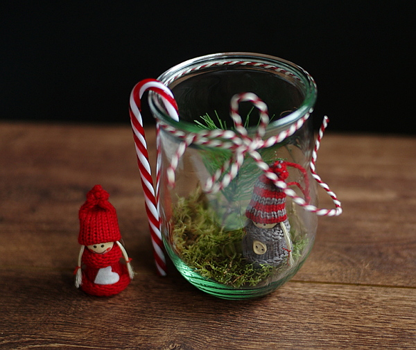 DIY - Hübsche Weihnachtsdeko im Glas 