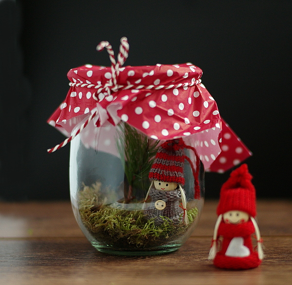 DIY - Hübsche Weihnachtsdeko im Glas 