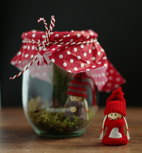 DIY - Hübsche Weihnachtsdeko im Glas 