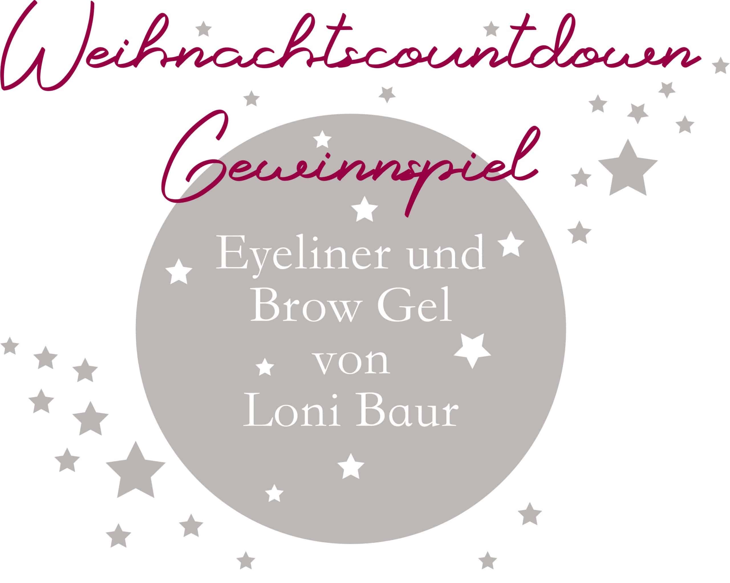 Weihnachtscountdown Gewinnspiel bei Testbar - Eyeliner und Brow Gel von Loni Baur zu gewinnen 7