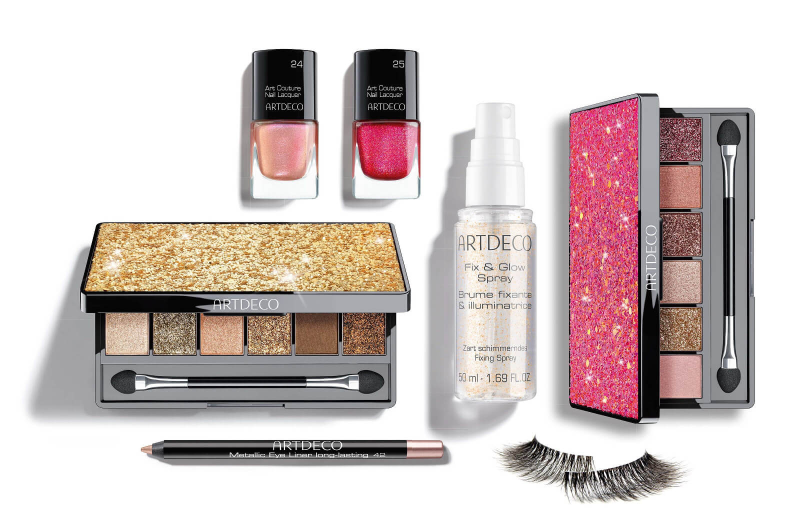 Funkelnder Auftritt - Festlicher Look mit der All that Glitter-Kollektion von Artdeco