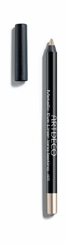 ARTDECO Metallic Eye Liner long-lasting - „metallic rosé splash“ N°42 und „metallic golden sand“ N°46