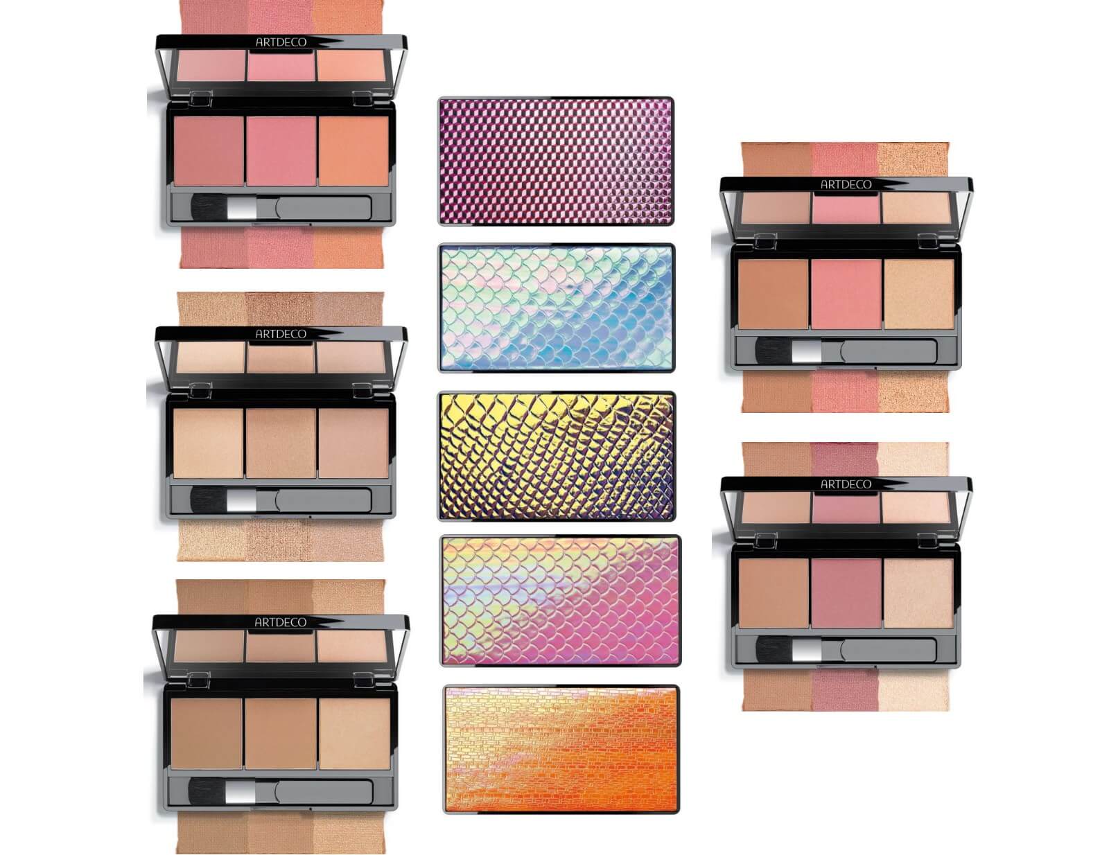 Face-, Bronze-, Blush- und Glow Paletten von Artdeco