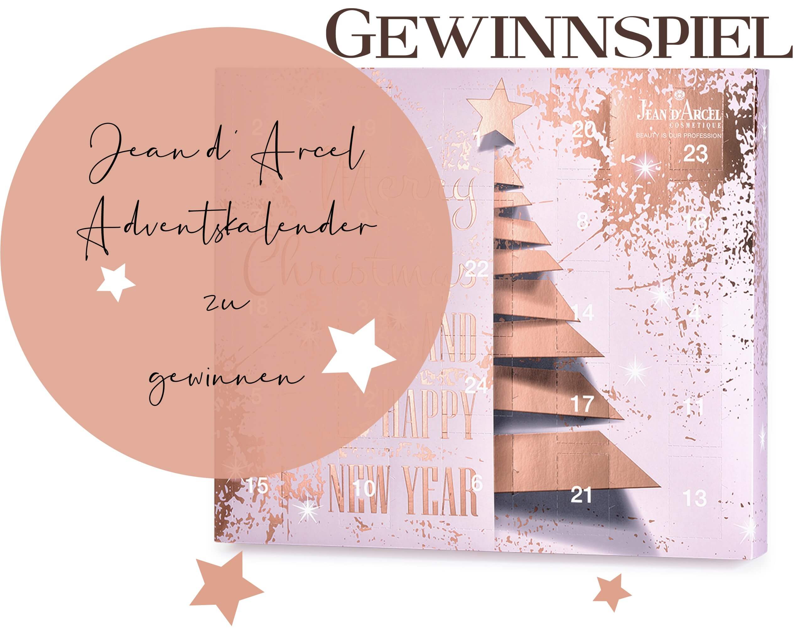 Gewinnspiel – Jean d'Arcel Adventskalender zu gewinnen