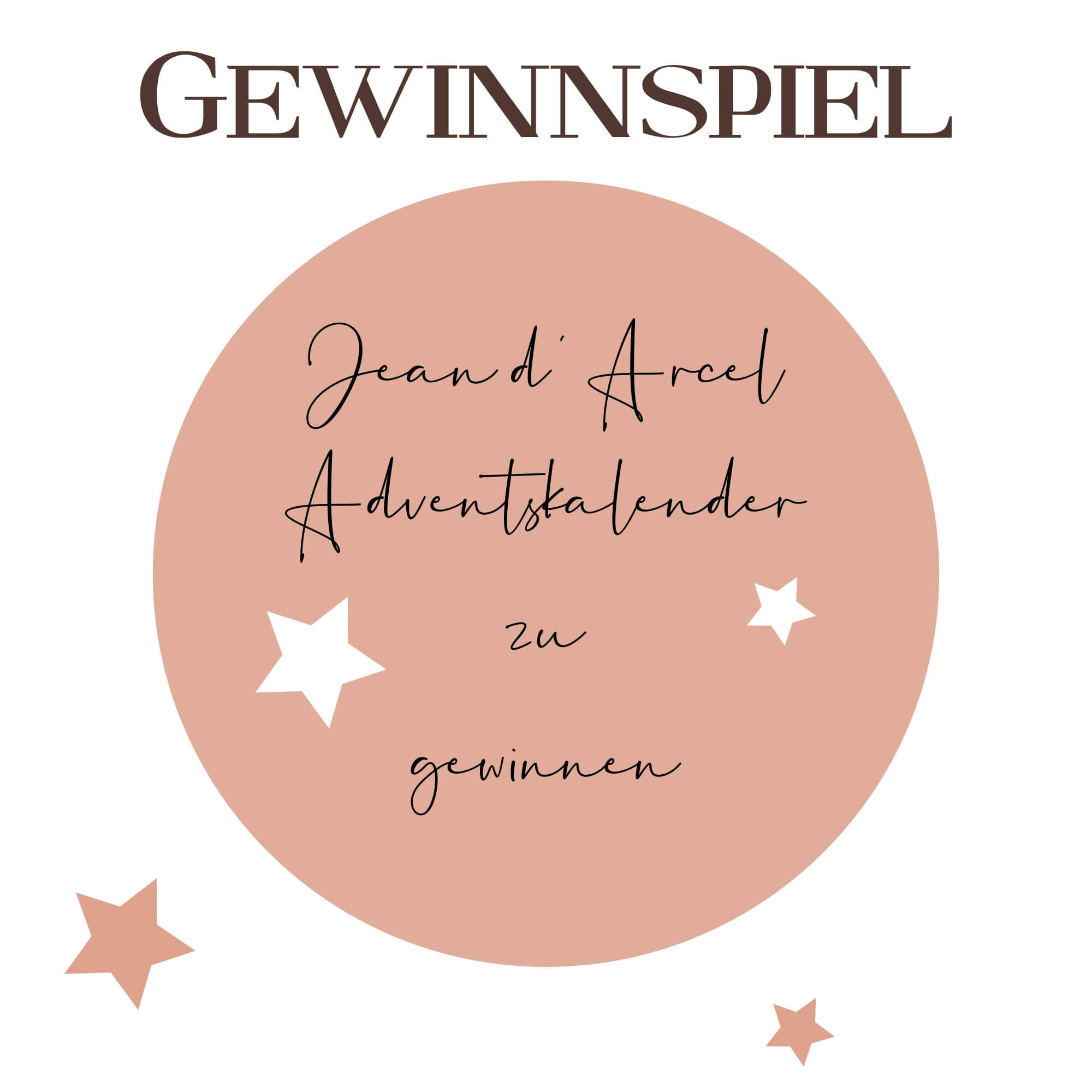 Gewinnspiel – Jean d'Arcel Adventskalender zu gewinnen