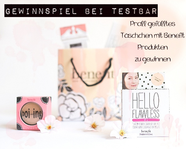 Gewinnspiel Benefit