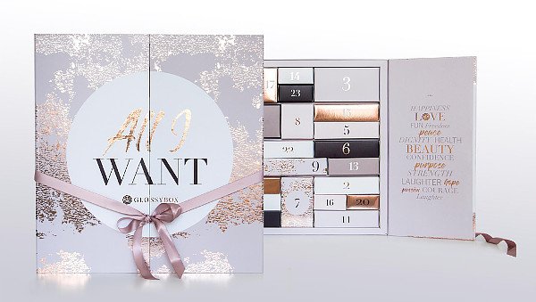 GLOSSYBOX „All I Want“ Adventskalender 2018