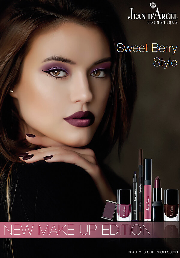 Trendfarben Herbst/Winter 2018/2019: Sweet Berry Style von Jean d´Arcel Cosmétique