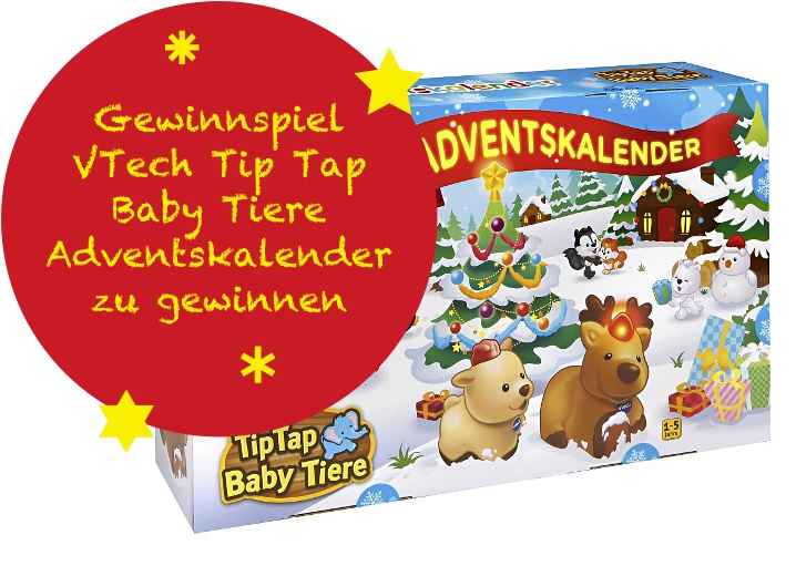 Gewinnspiel - Toller VTech Tip Tap Baby Tiere Adventskalender zu gewinnen