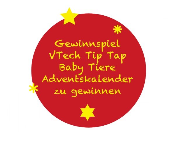 Gewinnspiel - VTech Tip Tap Baby Tiere Adventskalender zu gewinnen