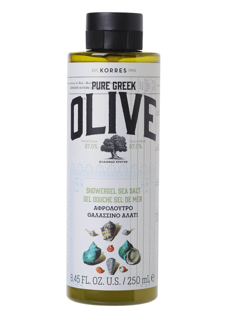 Korres PURE GREEK OLIVE Sea Salt Showergel