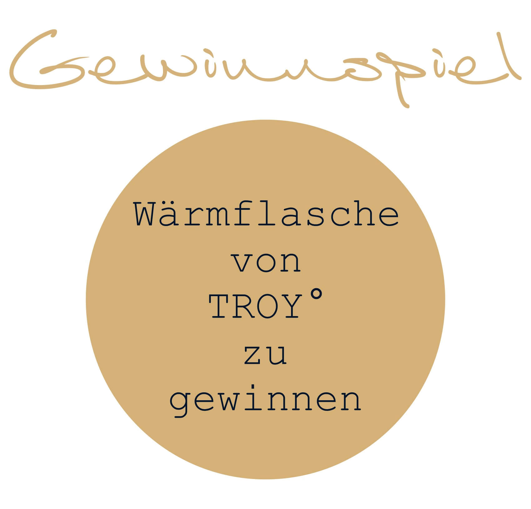 Gewinnspiel - Jetzt länger Wärme genießen mit den Wärmflaschen von TROY° - Kuschelige Wärmflasche zu gewinnen