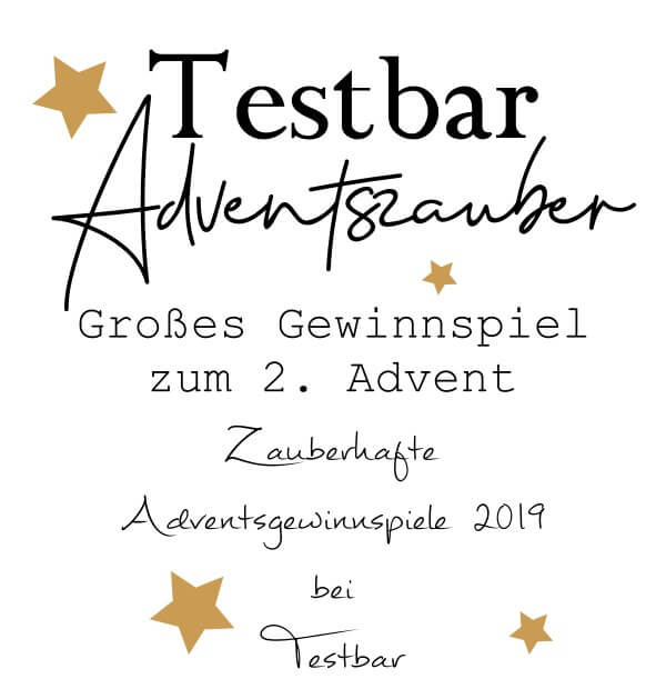 Zauberhafte Adventsgewinnspiele 2019 bei Testbar – Großes Gewinnspiel zum 2. Advent